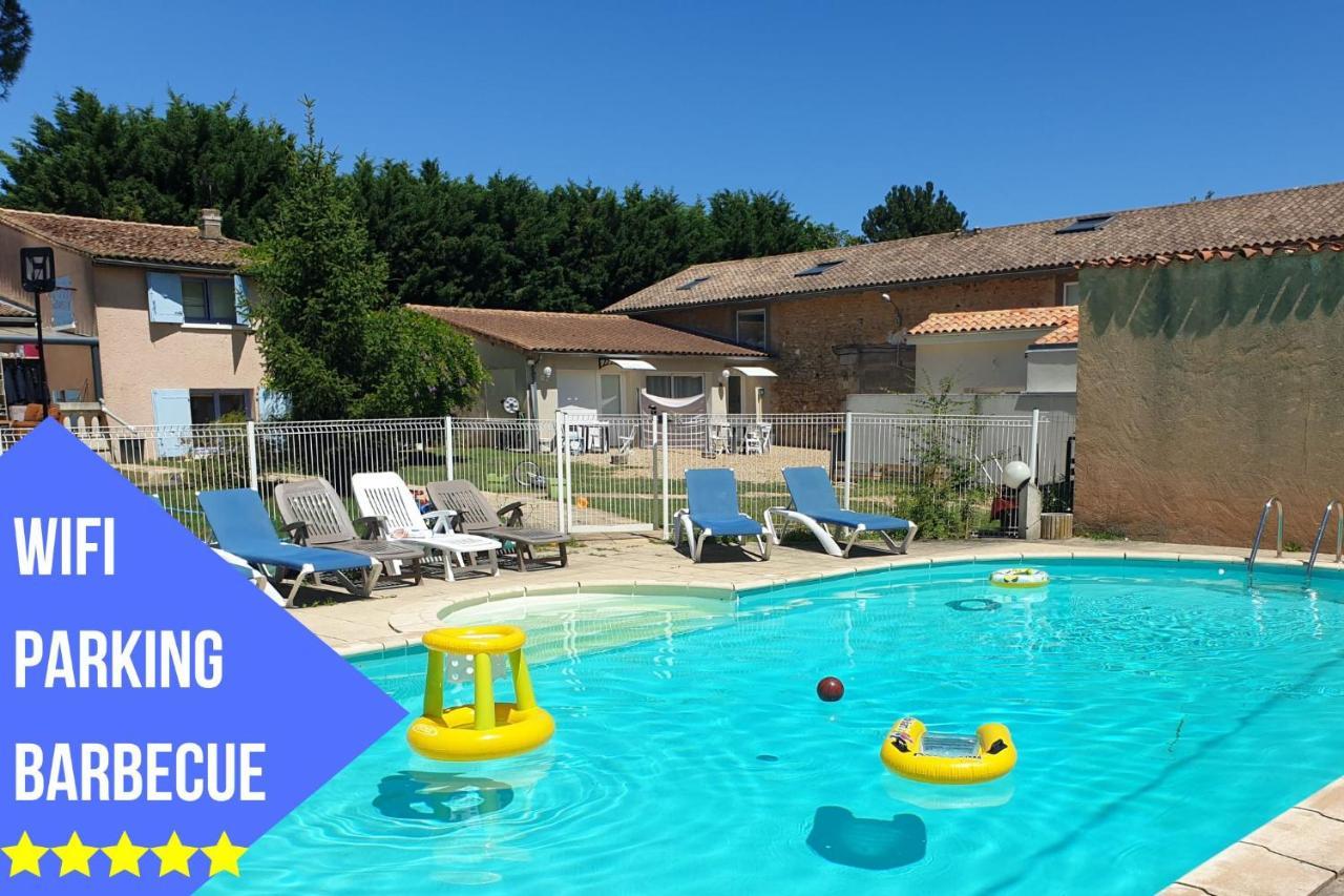 Bel Appartement T2 Climatise Avec Piscine Poitiers-Futuroscope-Creps De Poitiers Vouneuil-sous-Biard Экстерьер фото